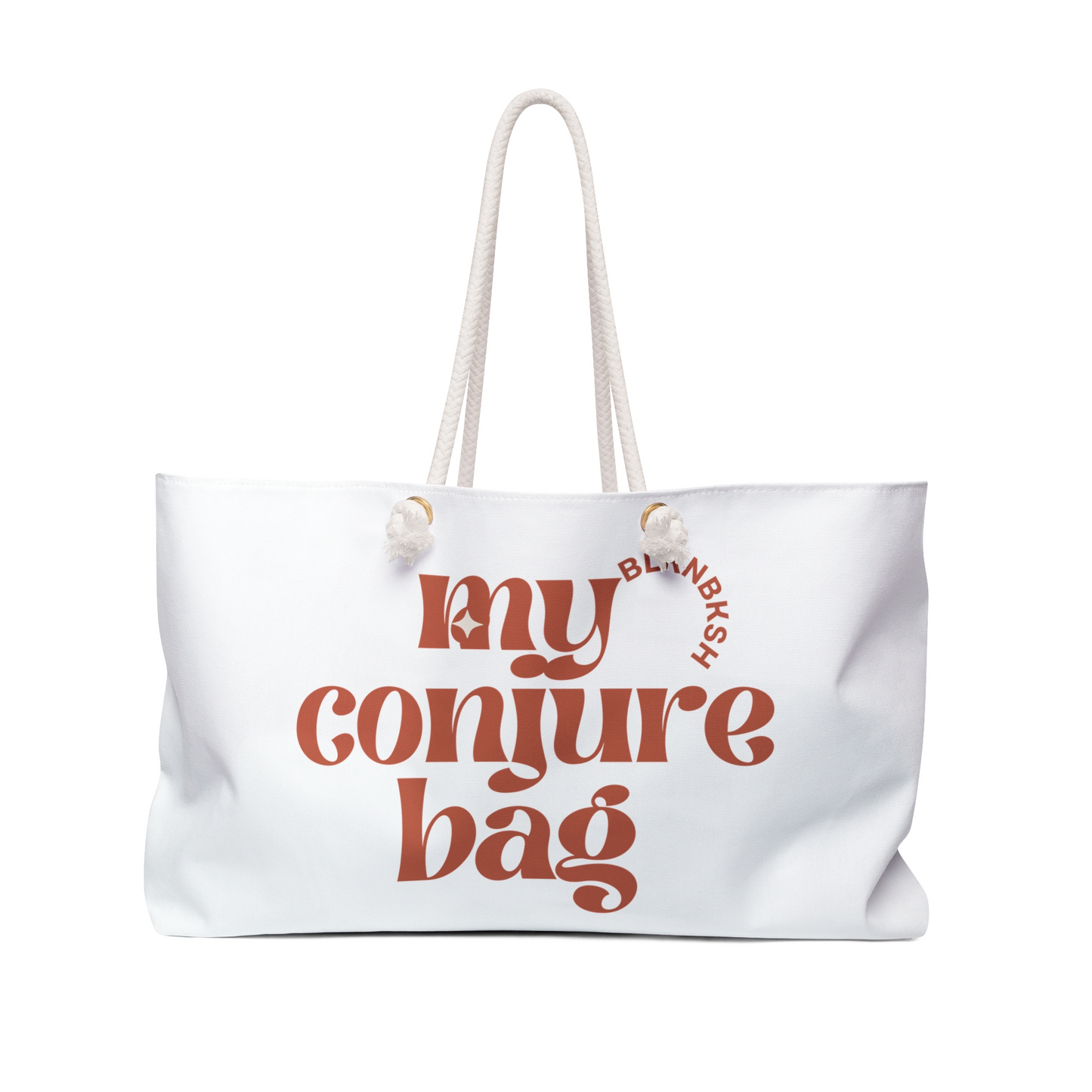 Weekender Bag — "My Conjure Bag" Large Travel Tote