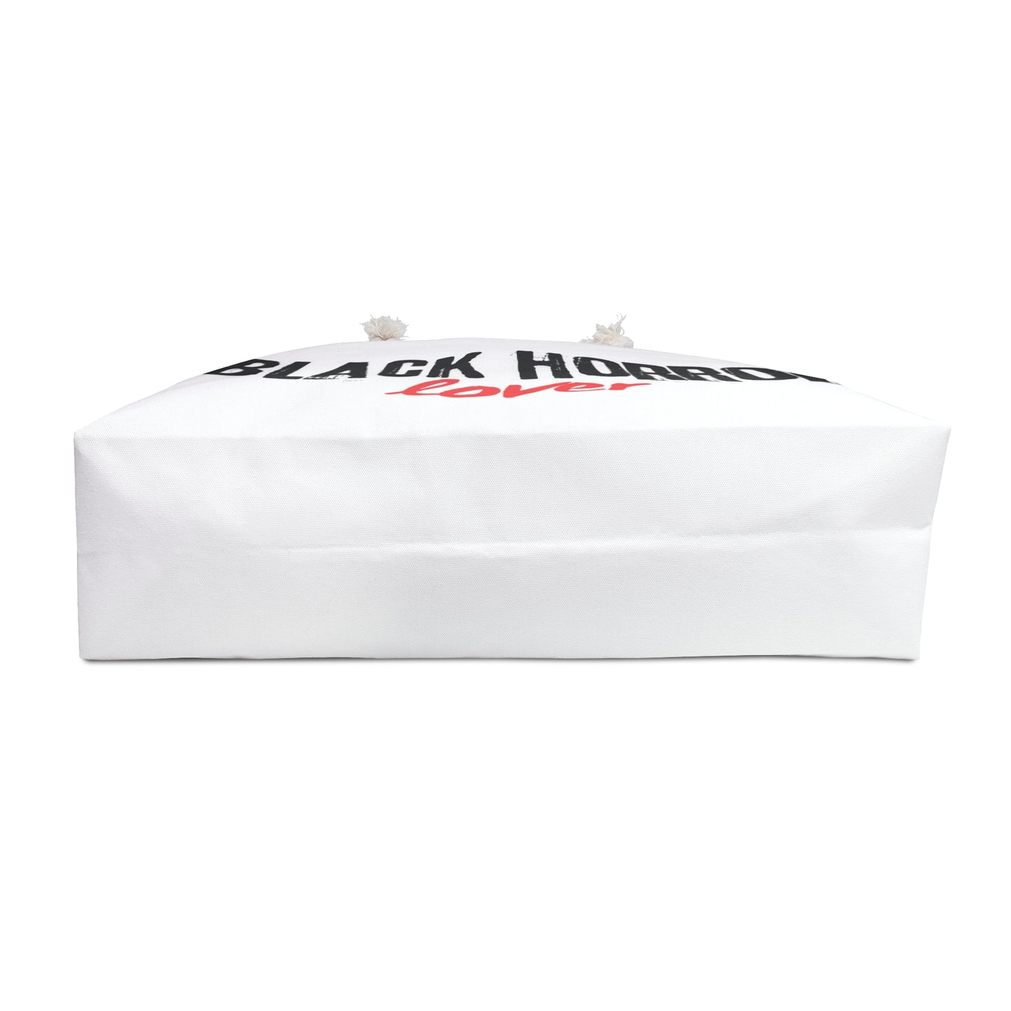 Black Horror Lover Weekender Bag — Gothic Travel Tote for Horror Fans