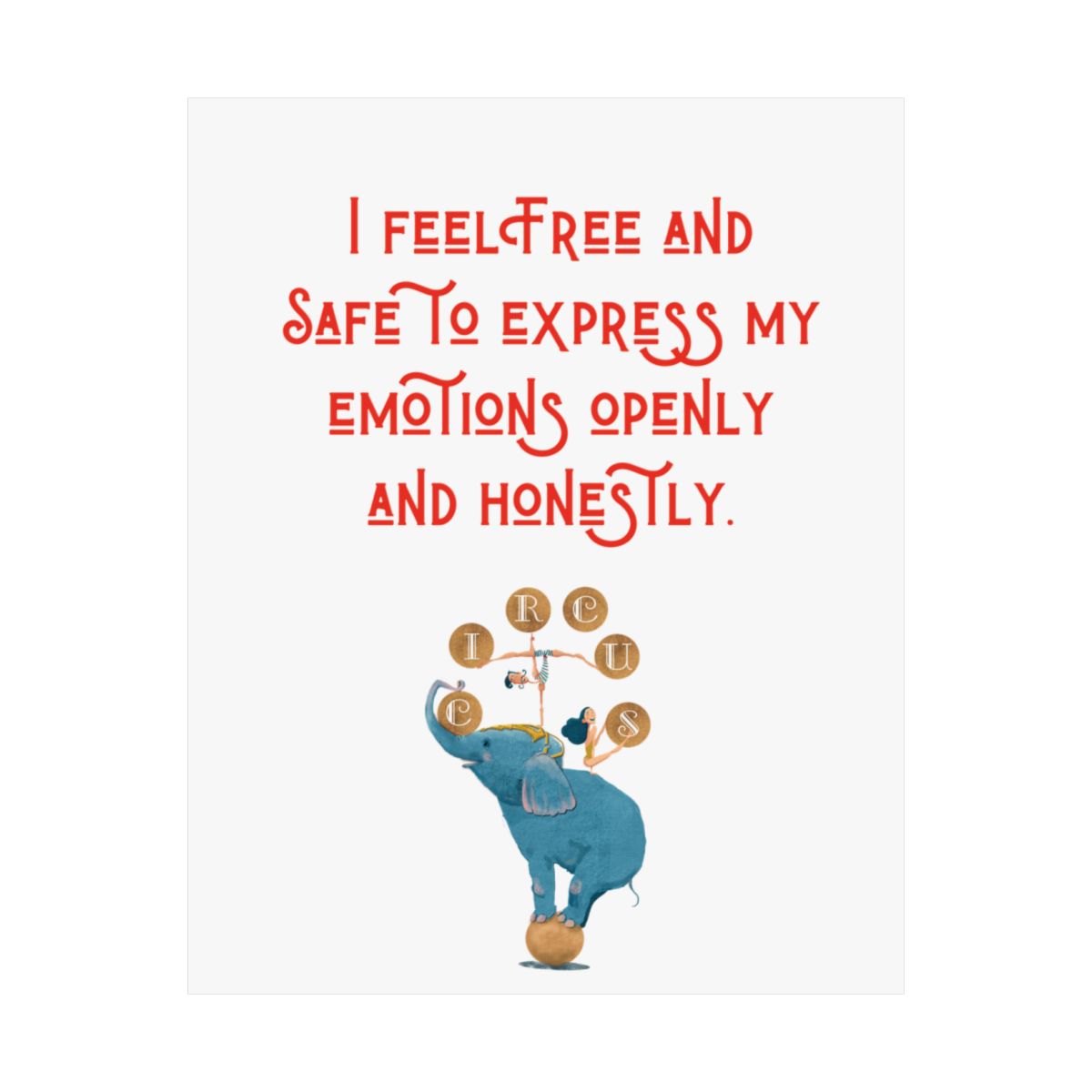 Emotional Circus Poster