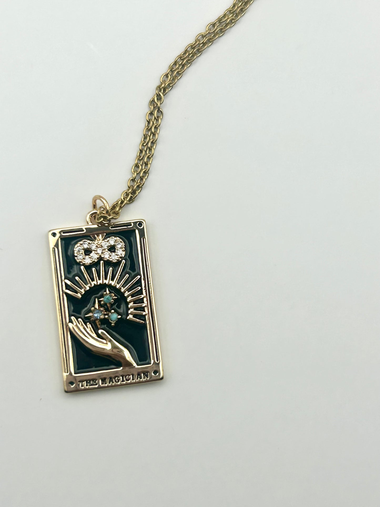 The Magician Tarot Card Necklace