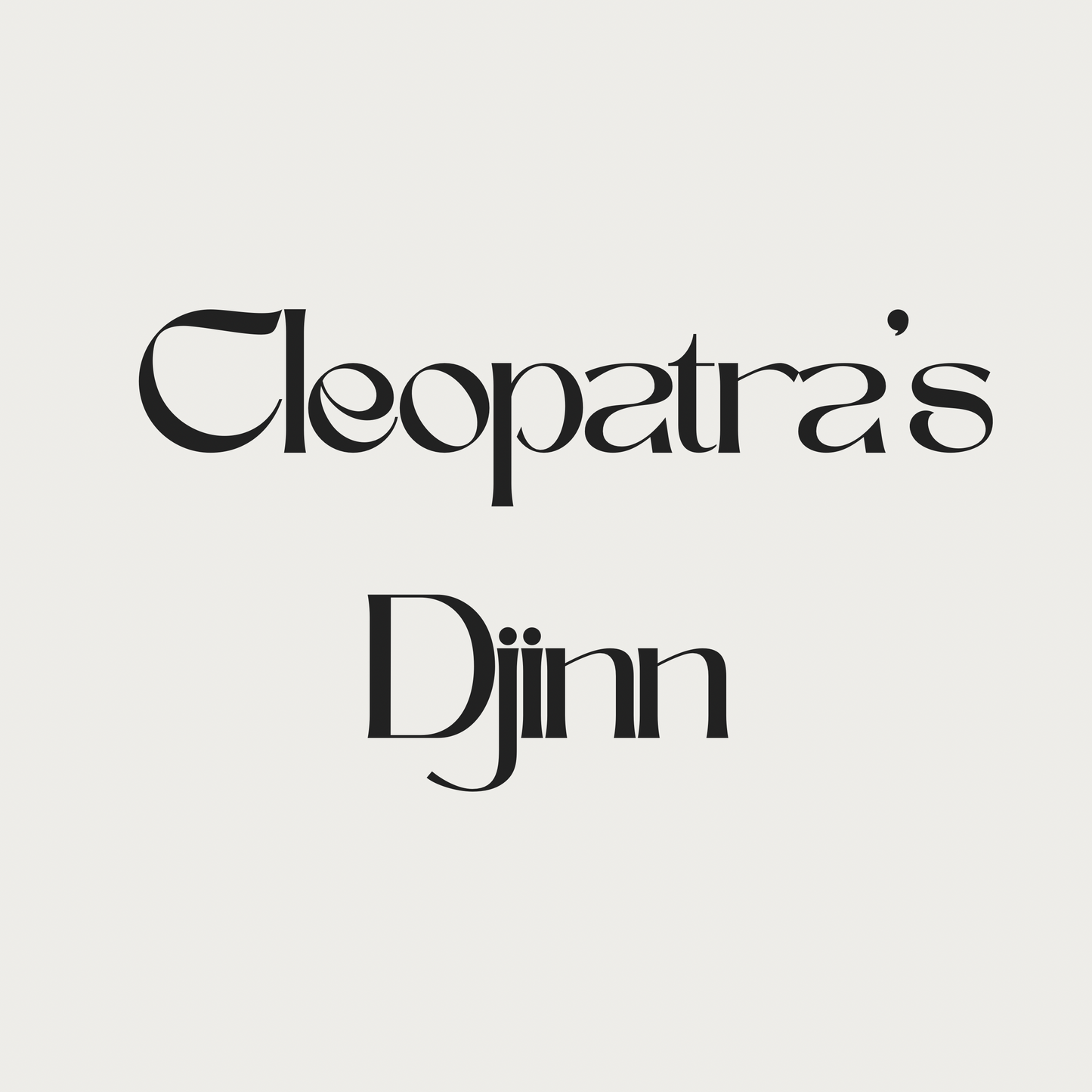 Cleopatra’s Djinn