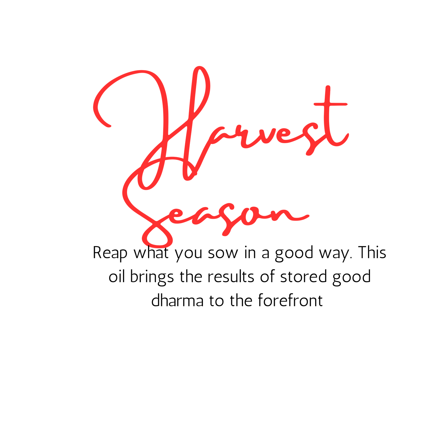 Harvest Season