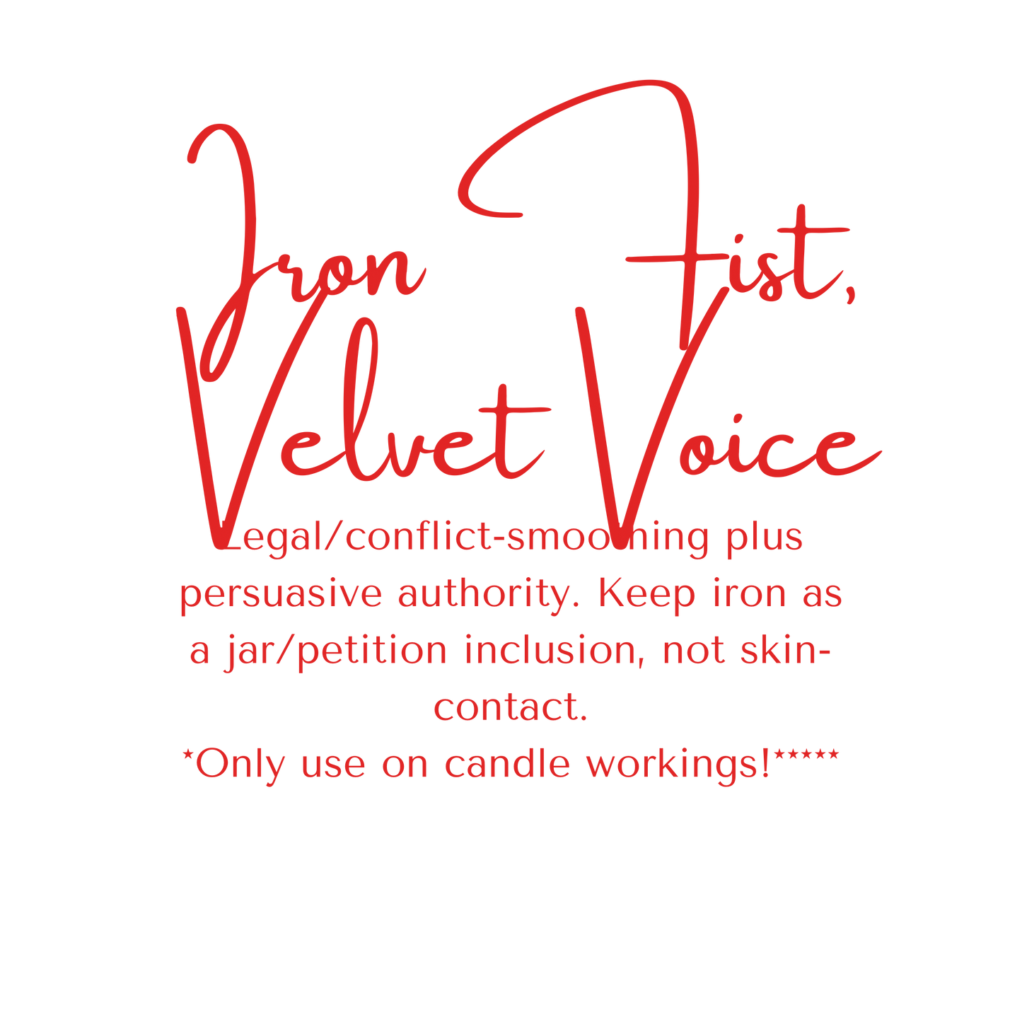 Iron Fist, Velvet Voice