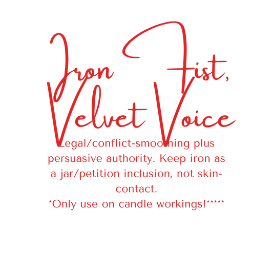 Iron Fist, Velvet Voice