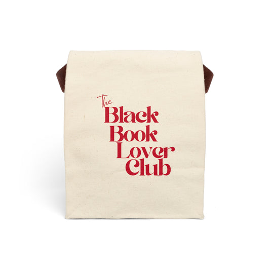 Black Book Club Canvas Lunch bag