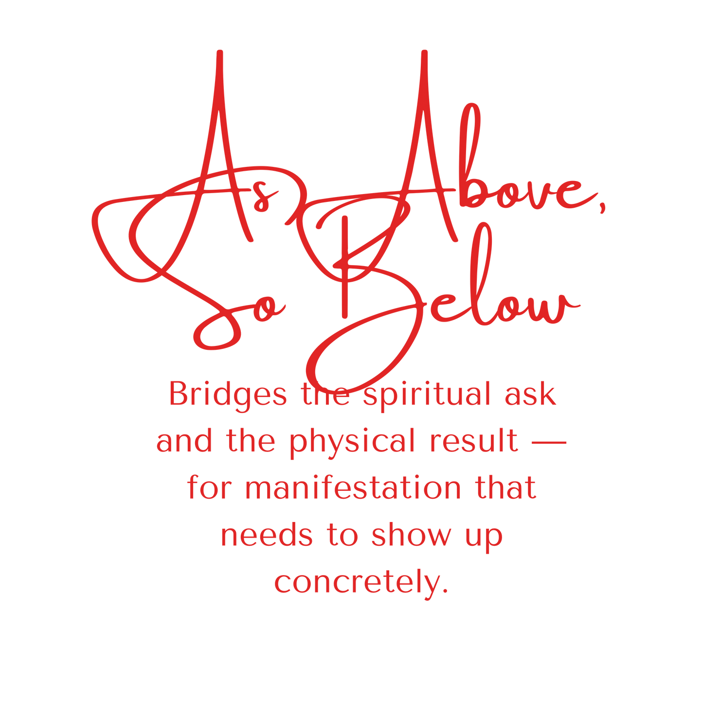 As Above, So Below