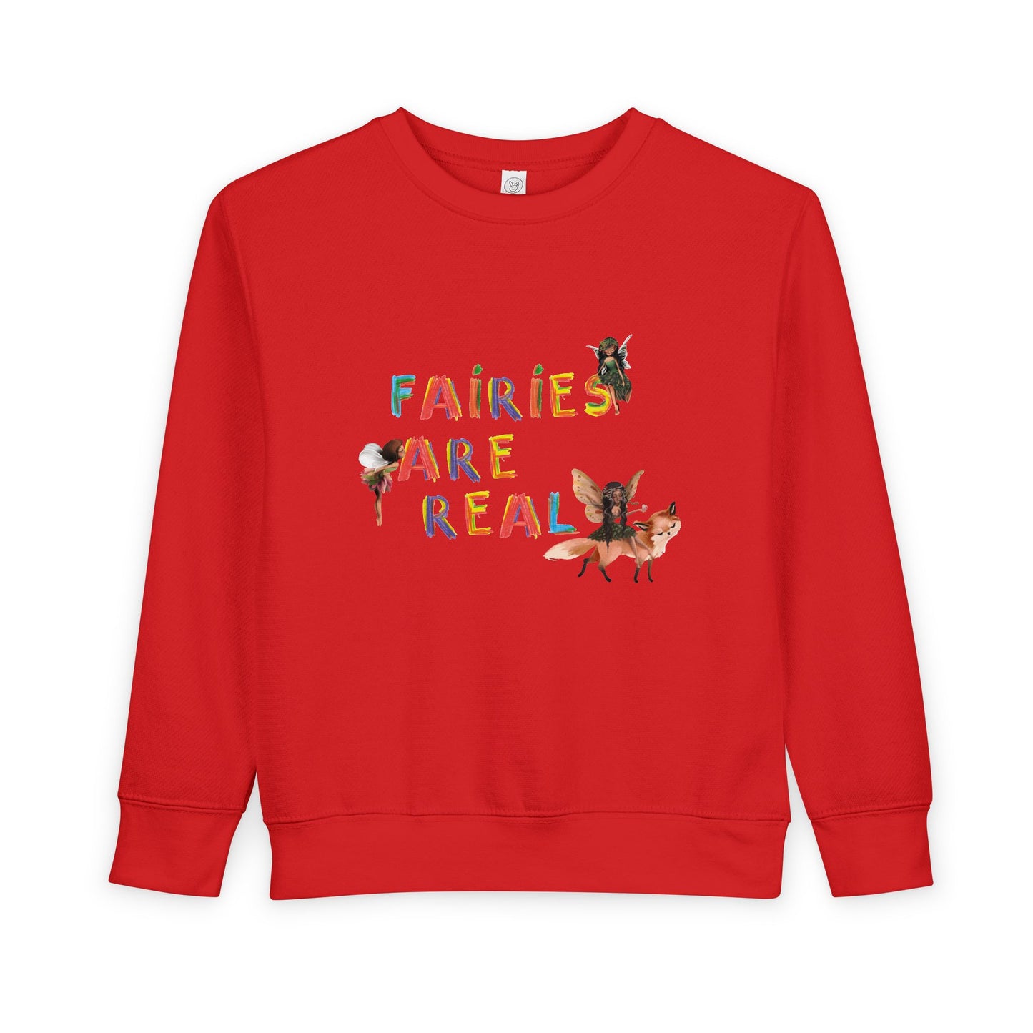 Toddler Fairies Sweatshirt - Magical Kids' Apparel, Toddler Gift, Fairy-Themed Outfit, Fantasy Sweatshirt, Cute Children's Clothing