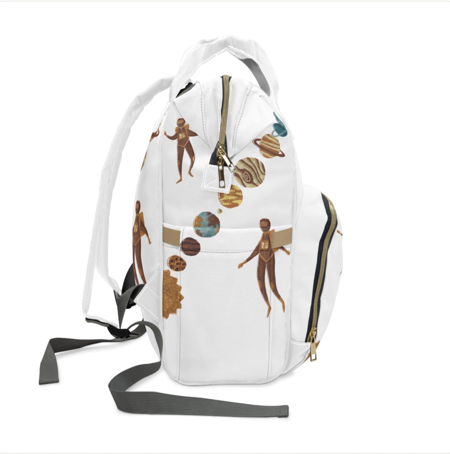 Cosmic Adventure Multifunctional Diaper Backpack – Stylish Baby Bag for Parents, Planet-Themed Diaper Bag, Unique Gift for Baby [...]