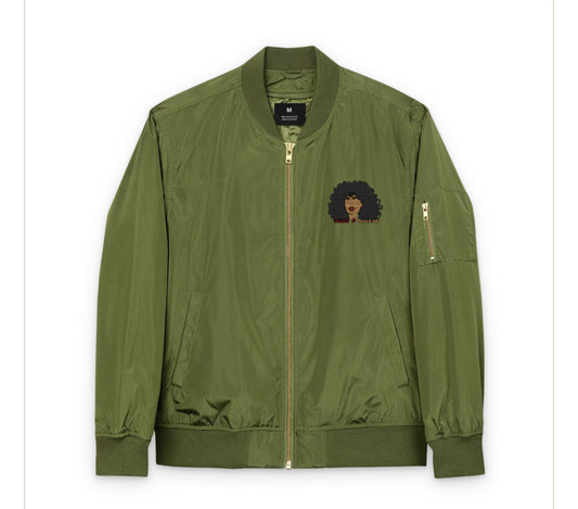 Plus Size Black & Bookish Bomber Jacket {Pre-Order}