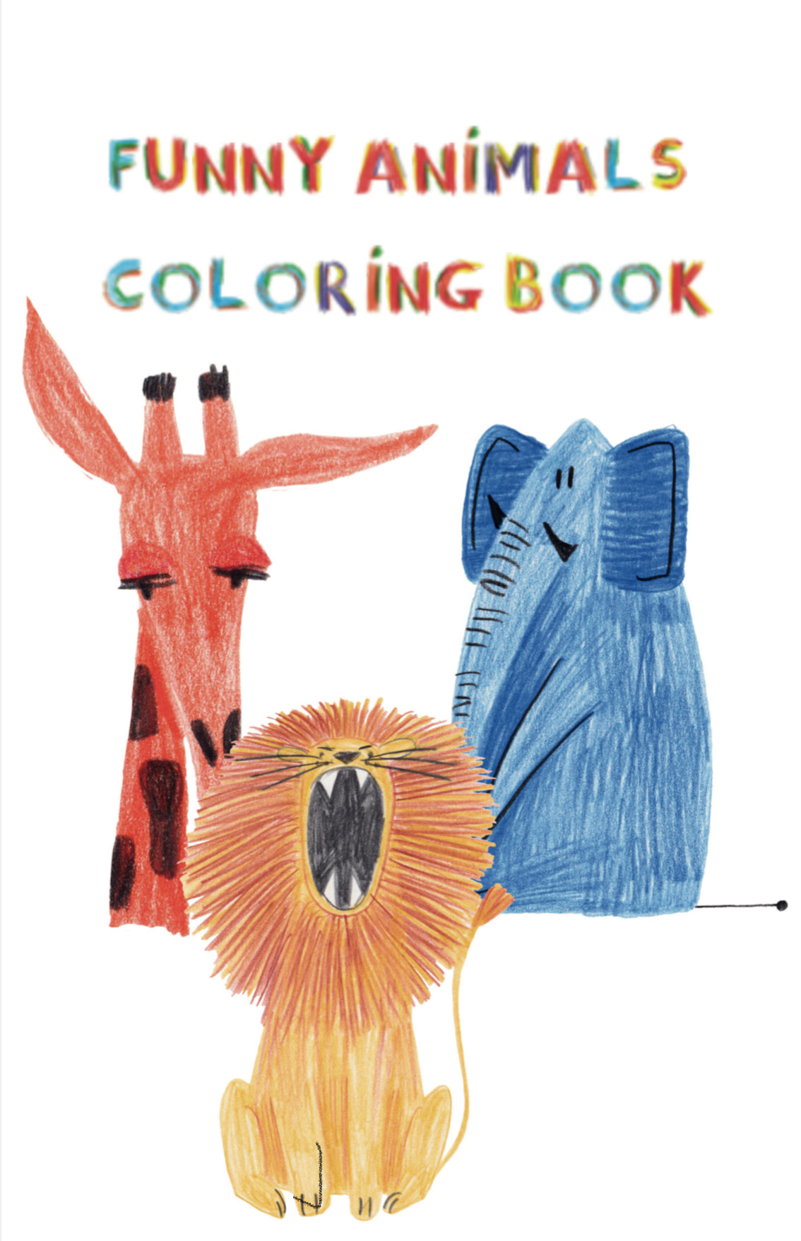 Silly Animals Coloring Book