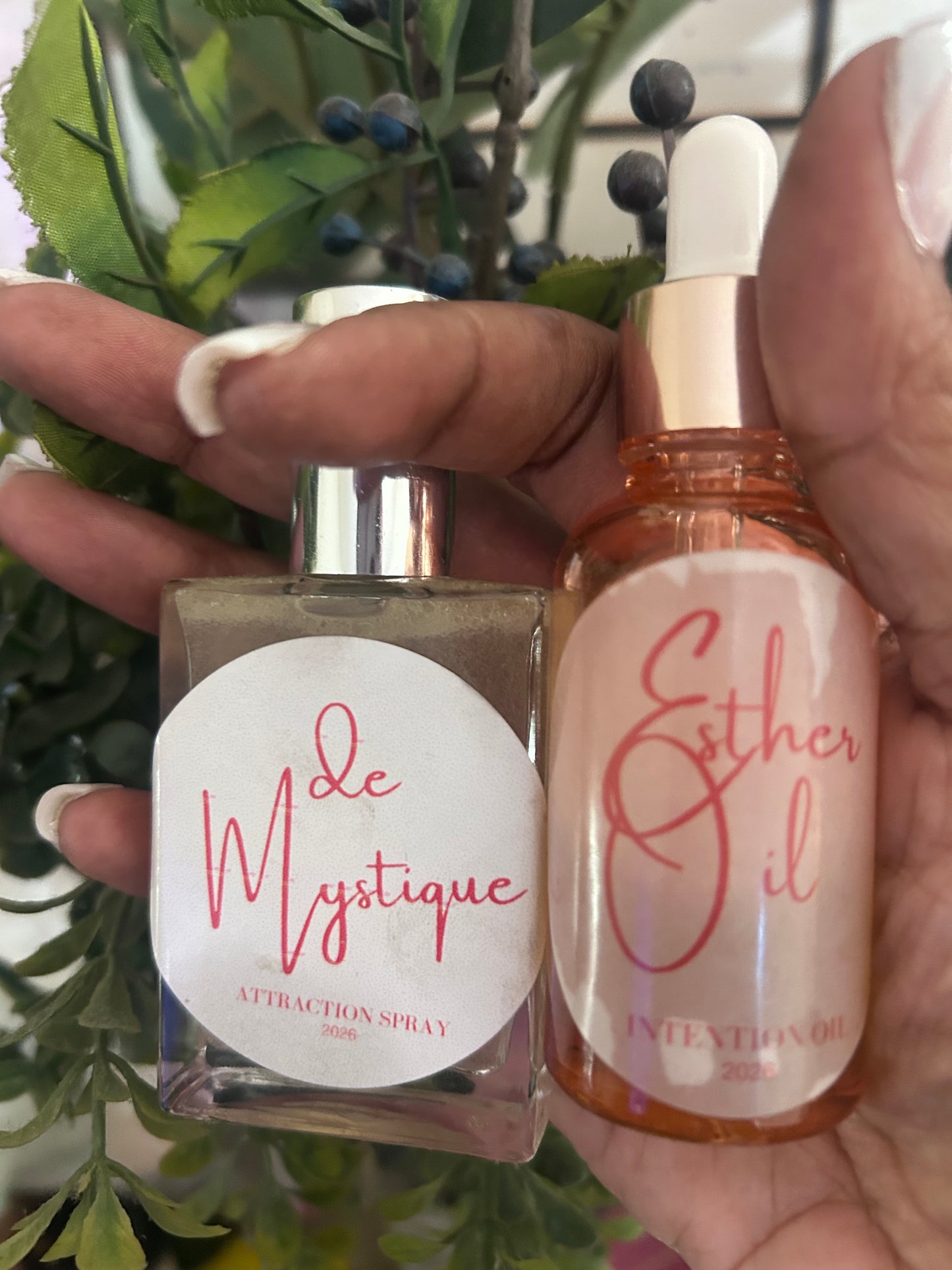 Favor & Attraction Bundle — Esther Oil + De Mystique Perfume