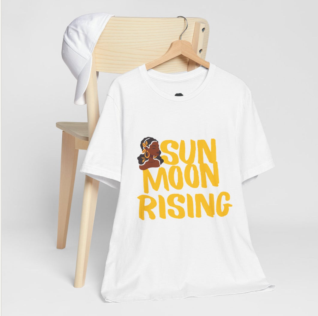 Plus Size Sun Moon Rising T Shirt