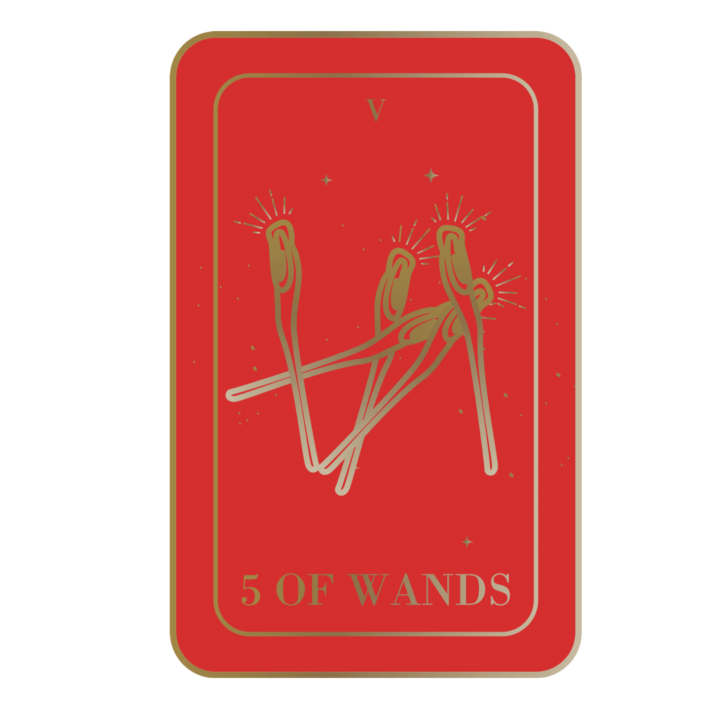 Fight Amongst Yourselves (5 of Wands Oil)